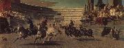 Alexander von Wagner Romisches vehicle race Germany oil painting reproduction